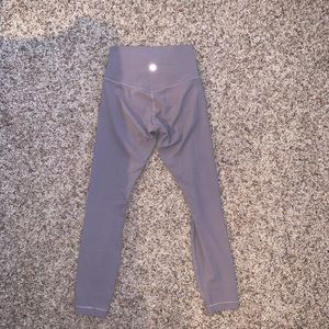 Lululemon light purple leggings. 23” length size 4.